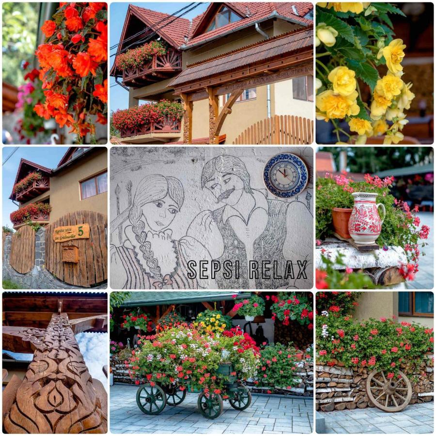 Sepsi Relax Hotel Sfantu Gheorghe  ภายนอก รูปภาพ